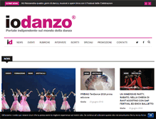 Tablet Screenshot of iodanzo.com